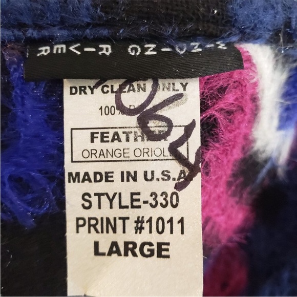 WINDING RIVER BRAND MULTICOLORED CLASSIC REVERSIBLE JACKET - size large - Picture 6 of 6